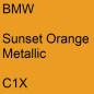 Preview: BMW, Sunset Orange Metallic, C1X.